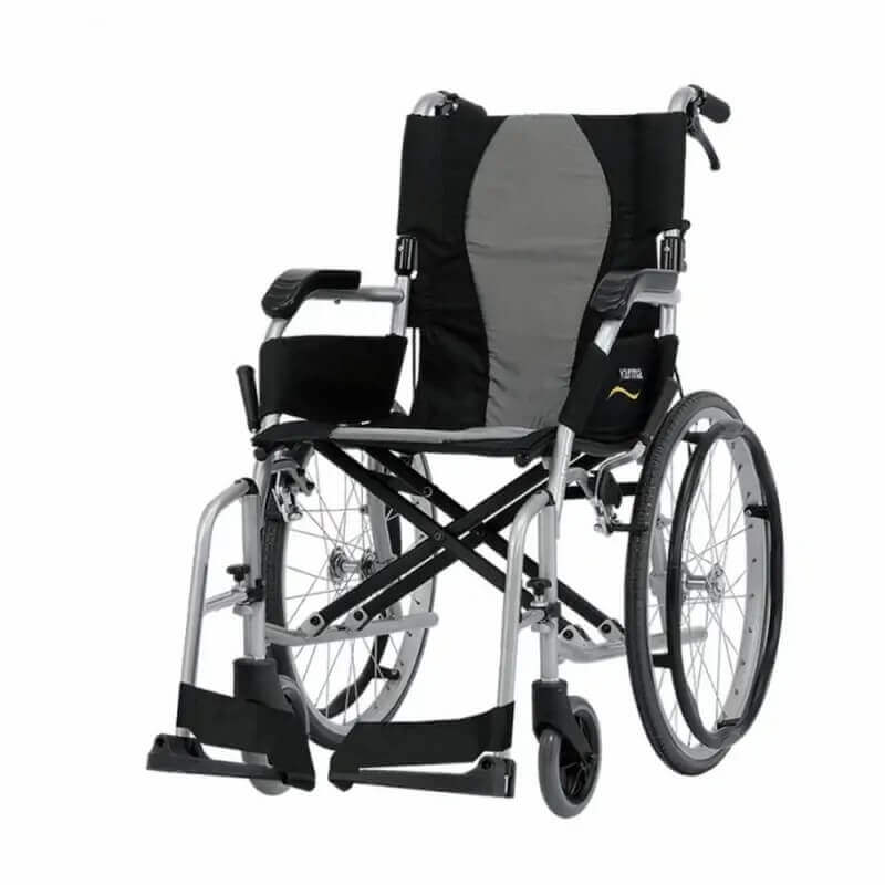Silla de Aluminio ultraligera (rueda grande) - MOD ERGO LITE 2