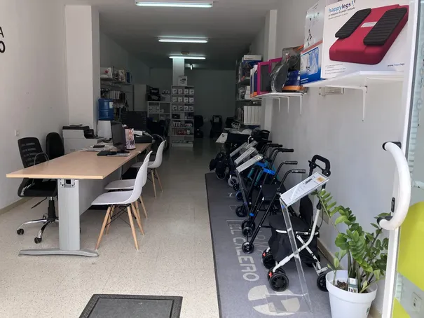 Zona de atención al cliente en Ortopedia El Calero, Telde
